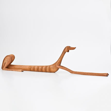 Wooden Sculpture — Baleia the Dog