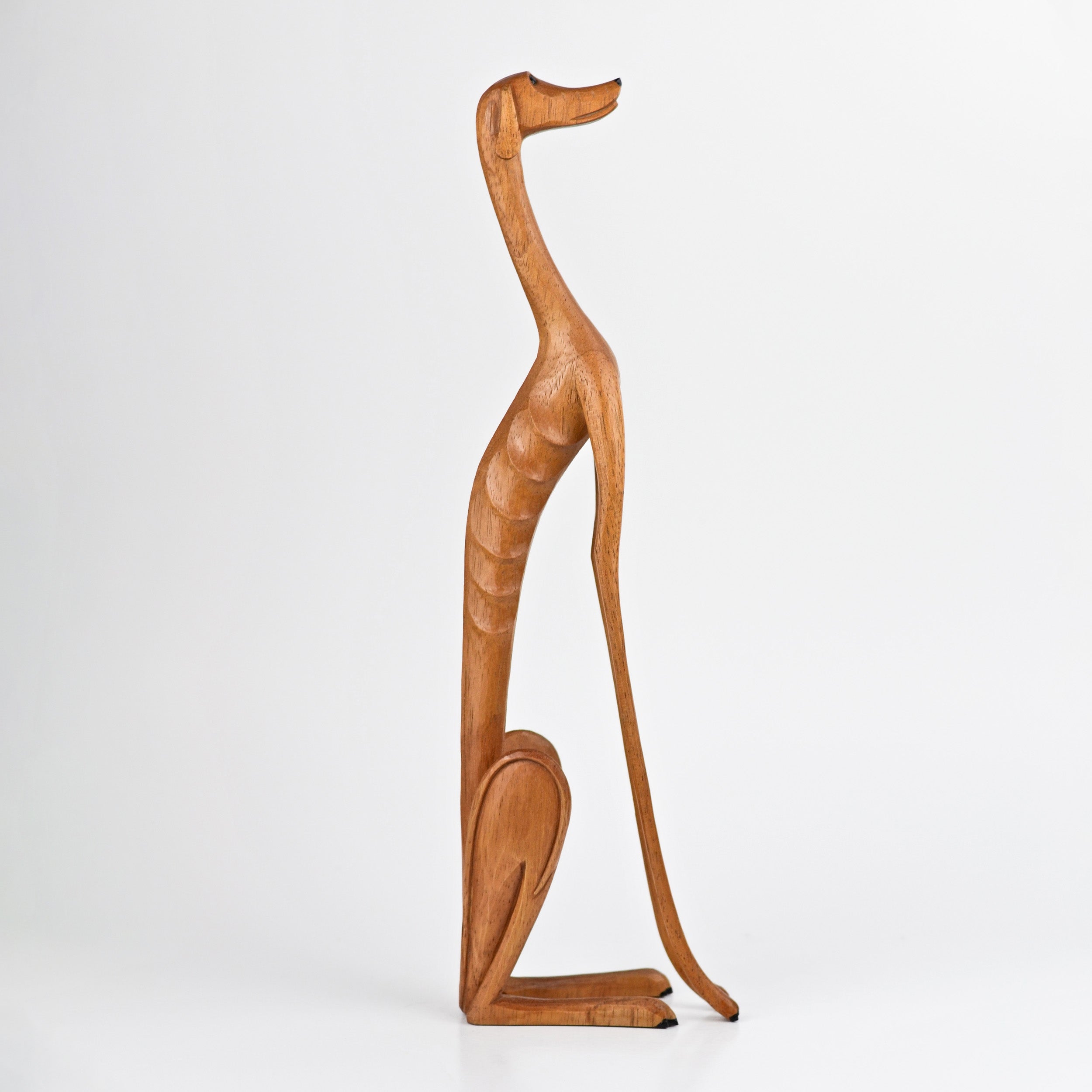 Wooden Sculpture — Baleia the Dog