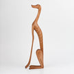 Wooden Sculpture — Baleia the Dog