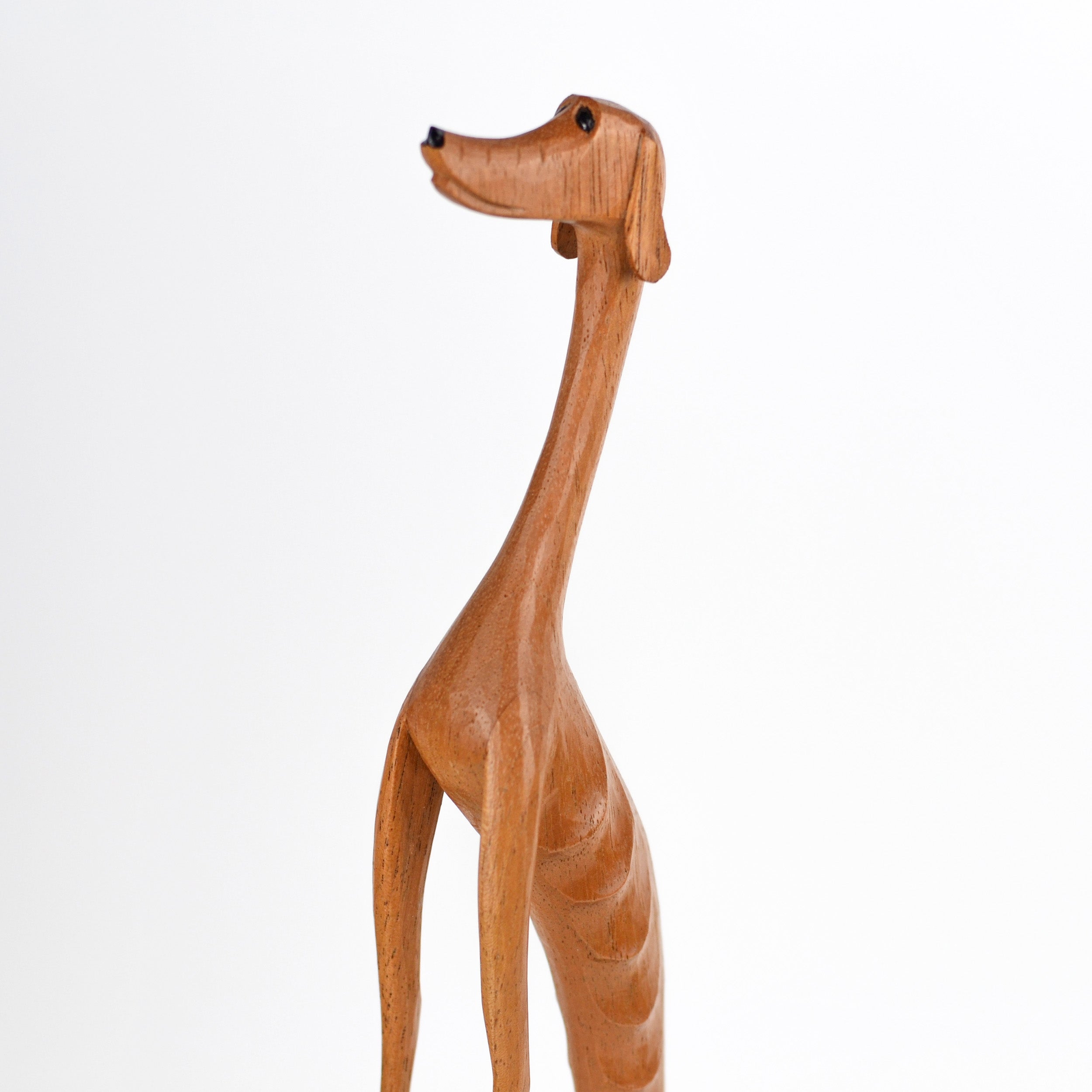Wooden Sculpture — Baleia the Dog