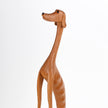 Wooden Sculpture — Baleia the Dog