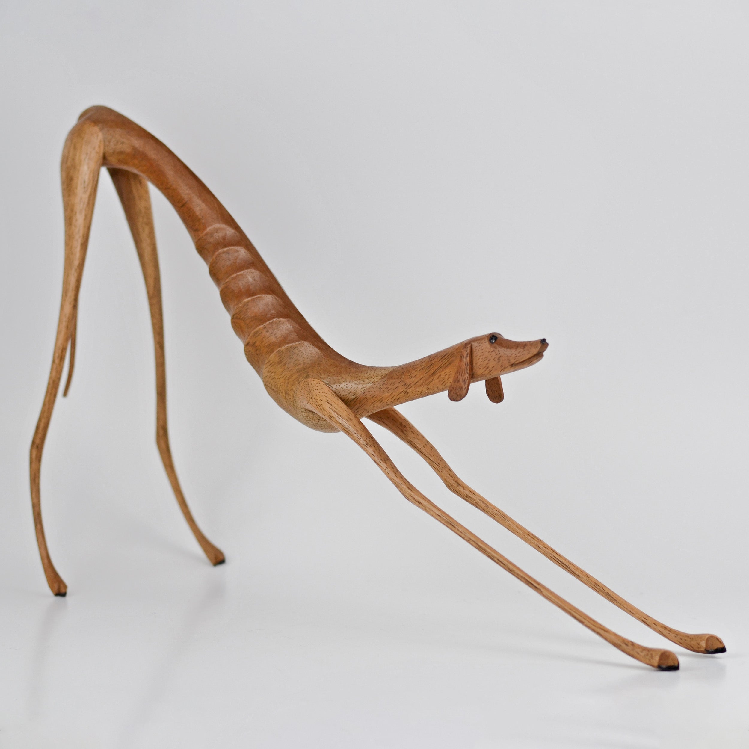 Wooden Dog Sculpture (Baleia) - Marcos de Sertânia
