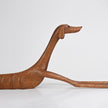 Wooden Sculpture — Baleia the Dog