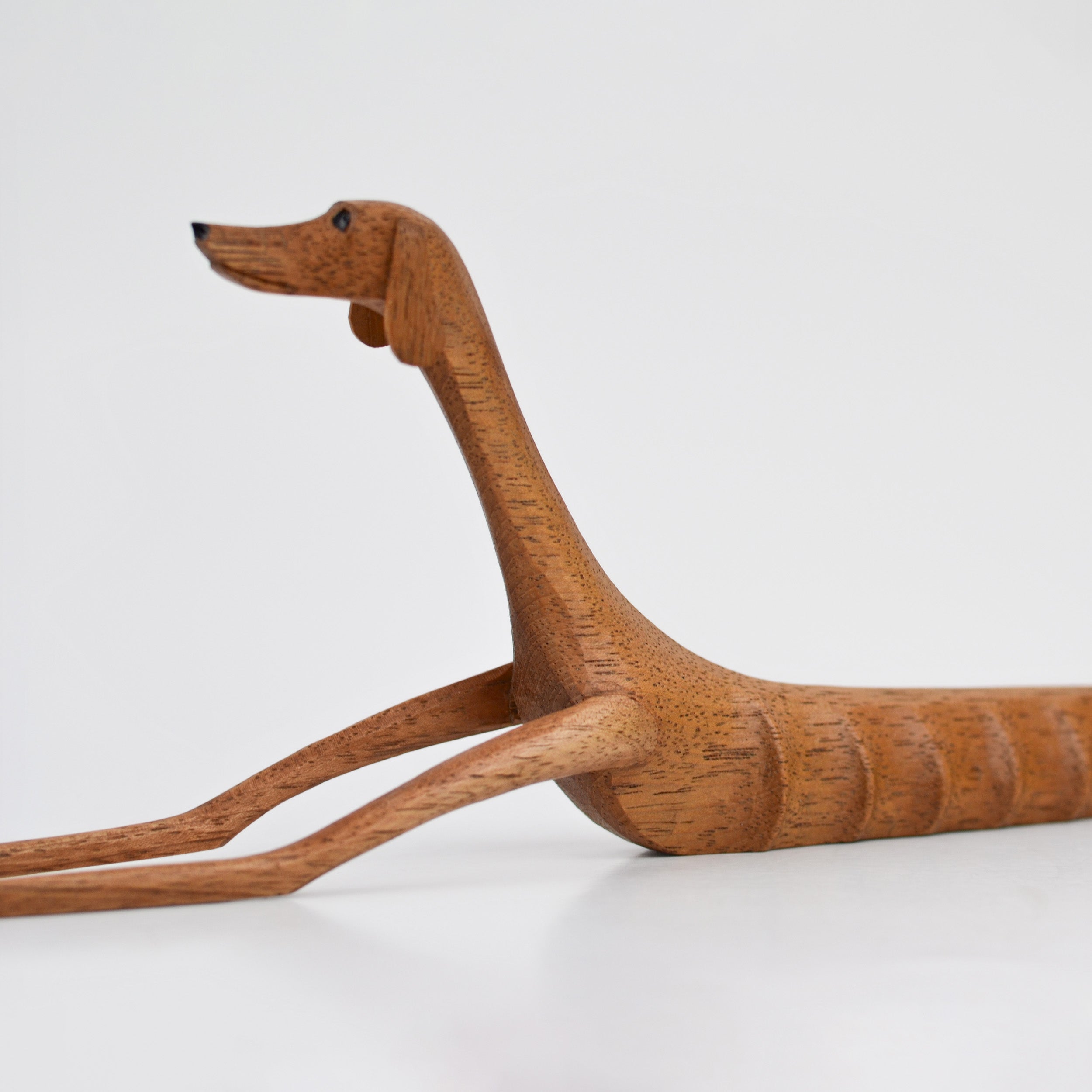 Wooden Sculpture — Baleia the Dog