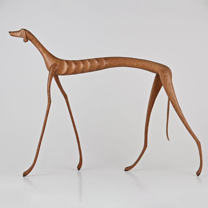 Baleia the Dog — Standing, Head Held High