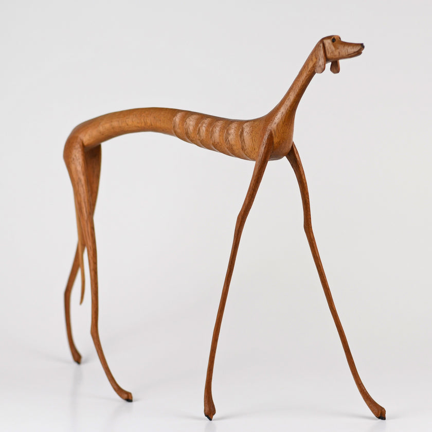 Baleia the Dog — Standing, Head Held High